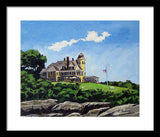 Castle Hill Inn Newport Rhode Island - Framed Print