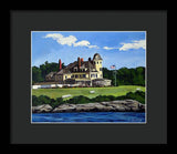 Castle Hill Inn Newport Rhode Island - Framed Print