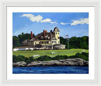 Castle Hill Inn Newport Rhode Island - Framed Print