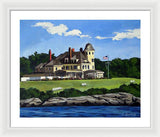 Castle Hill Inn Newport Rhode Island - Framed Print