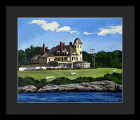 Castle Hill Inn Newport Rhode Island - Framed Print