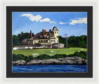 Castle Hill Inn Newport Rhode Island - Framed Print