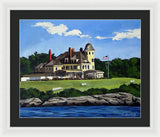 Castle Hill Inn Newport Rhode Island - Framed Print