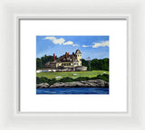 Castle Hill Inn Newport Rhode Island - Framed Print