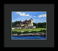 Castle Hill Inn Newport Rhode Island - Framed Print