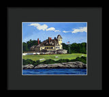 Castle Hill Inn Newport Rhode Island - Framed Print