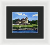 Castle Hill Inn Newport Rhode Island - Framed Print