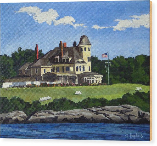 Castle Hill Inn Newport Rhode Island - Wood Print