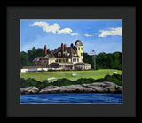 Castle Hill Inn Newport Rhode Island - Framed Print