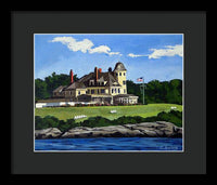 Castle Hill Inn Newport Rhode Island - Framed Print
