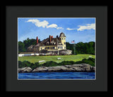 Castle Hill Inn Newport Rhode Island - Framed Print