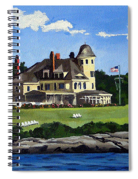 Castle Hill Inn Newport Rhode Island - Spiral Notebook