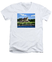 Castle Hill Inn Newport Rhode Island - Men's V-Neck T-Shirt