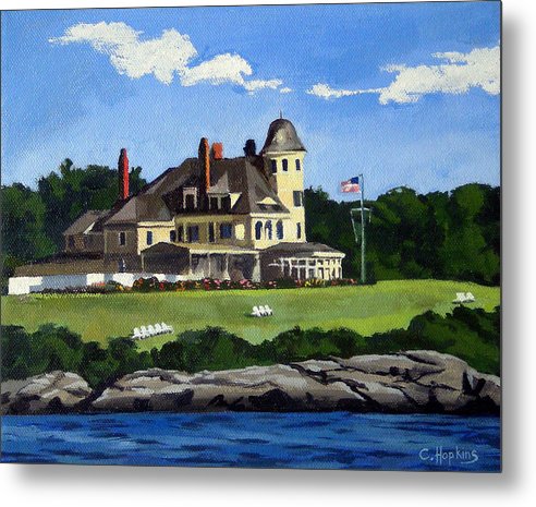 Castle Hill Inn Newport Rhode Island - Metal Print