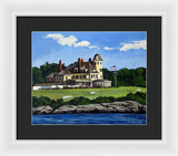 Castle Hill Inn Newport Rhode Island - Framed Print