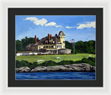 Castle Hill Inn Newport Rhode Island - Framed Print