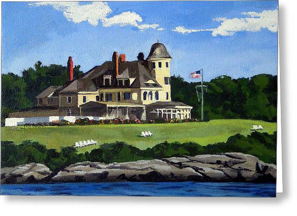 Castle Hill Inn Newport Rhode Island - Greeting Card