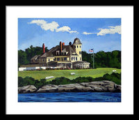 Castle Hill Inn Newport Rhode Island - Framed Print