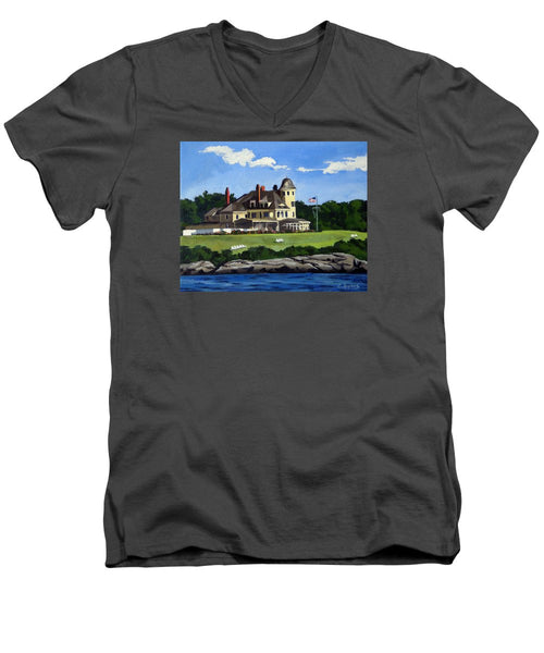 Castle Hill Inn Newport Rhode Island - Men's V-Neck T-Shirt