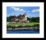 Castle Hill Inn Newport Rhode Island - Framed Print