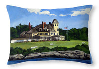 Castle Hill Inn Newport Rhode Island - Throw Pillow
