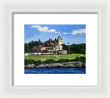 Castle Hill Inn Newport Rhode Island - Framed Print