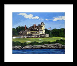 Castle Hill Inn Newport Rhode Island - Framed Print