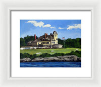 Castle Hill Inn Newport Rhode Island - Framed Print