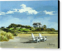 Bailey's Beach Newport Rhode Island - Canvas Print
