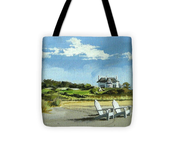 Bailey's Beach Newport Rhode Island - Tote Bag