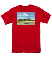 Bailey's Beach Newport Rhode Island - Men's T-Shirt  (Regular Fit)