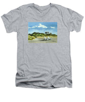 Bailey's Beach Newport Rhode Island - Men's V-Neck T-Shirt