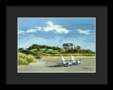 Bailey's Beach Newport Rhode Island - Framed Print