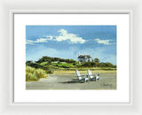 Bailey's Beach Newport Rhode Island - Framed Print