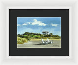 Bailey's Beach Newport Rhode Island - Framed Print