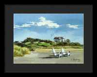 Bailey's Beach Newport Rhode Island - Framed Print