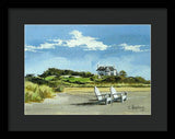 Bailey's Beach Newport Rhode Island - Framed Print