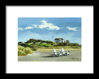 Bailey's Beach Newport Rhode Island - Framed Print