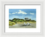 Bailey's Beach Newport Rhode Island - Framed Print