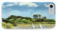 Bailey's Beach Newport Rhode Island - Phone Case