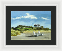 Bailey's Beach Newport Rhode Island - Framed Print