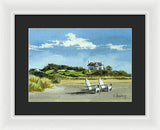 Bailey's Beach Newport Rhode Island - Framed Print