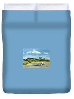 Bailey's Beach Newport Rhode Island - Duvet Cover