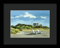 Bailey's Beach Newport Rhode Island - Framed Print
