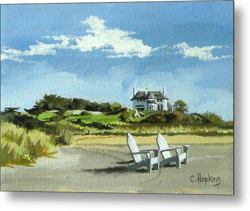 Bailey's Beach Newport Rhode Island - Metal Print