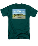 Bailey's Beach Newport Rhode Island - Men's T-Shirt  (Regular Fit)