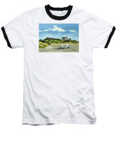 Bailey's Beach Newport Rhode Island - Baseball T-Shirt