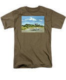 Bailey's Beach Newport Rhode Island - Men's T-Shirt  (Regular Fit)