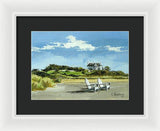 Bailey's Beach Newport Rhode Island - Framed Print