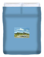 Bailey's Beach Newport Rhode Island - Duvet Cover